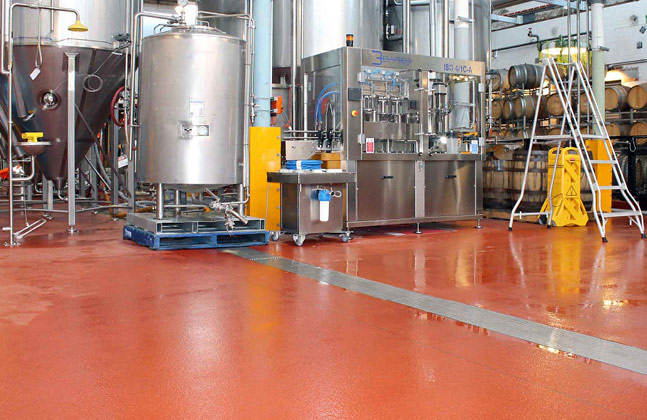 Minimising bacteria in any food and beverage facility should be paramount, but this polyurethane flooring range has many other properties that make it ideal for use in large-scale as well as smaller craft breweries.