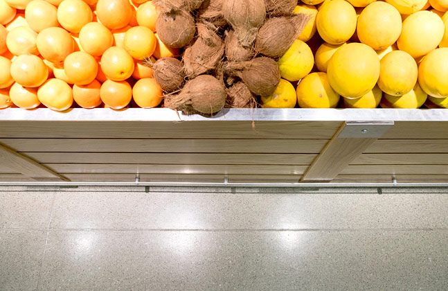 Flooring requirements for supermarkets differ from other retail outlets
