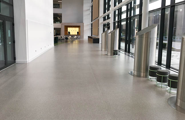University of the West of Scotland's new Lanarkshire campus installs Flowcrete UK flooring