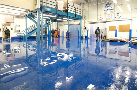 All Hands on Deck as Flowcrete Bolsters Boston Seafood Processing Project