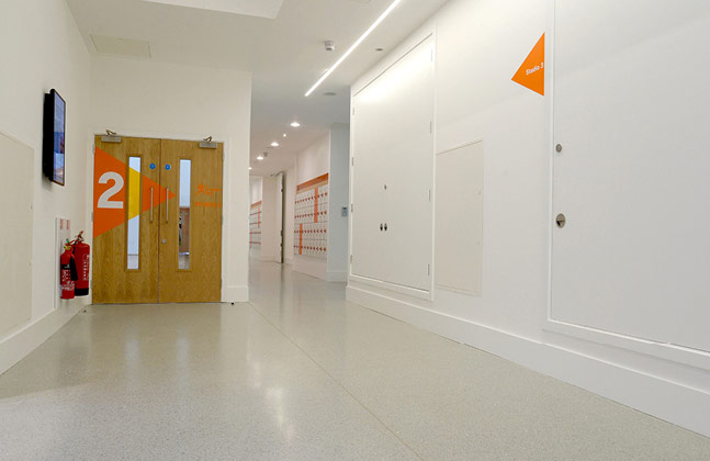 Modern Terrazzo Flooring Revitalises Historic Kelvin Hall
