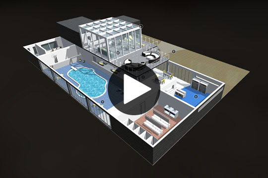 Interactive Hotel Model