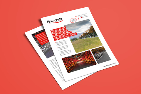 The Macallan's Pioneering New Distillery Installs Flowcrete UK Flooring
